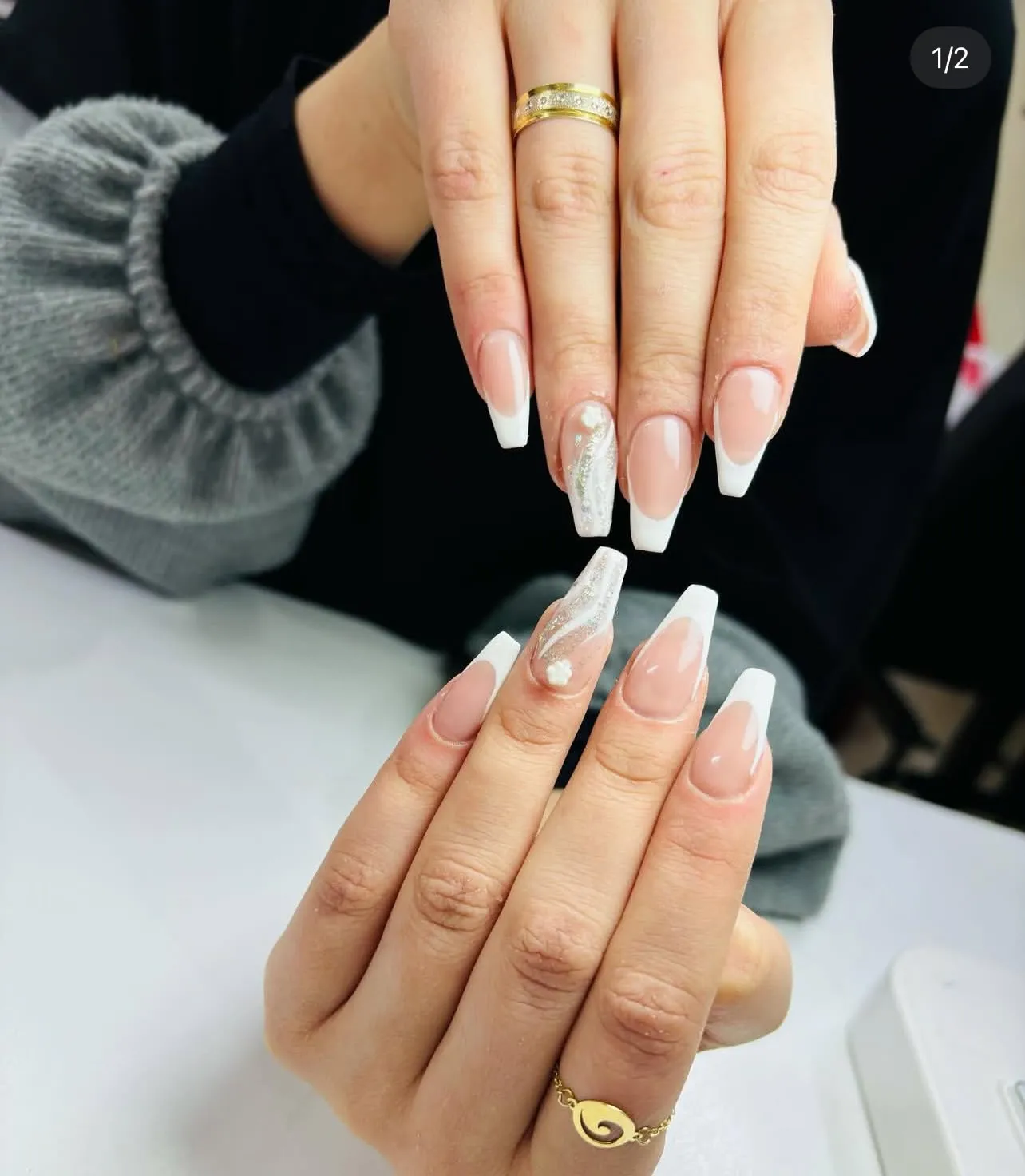 Marble accent at Mona Elmasri Beauty Salon